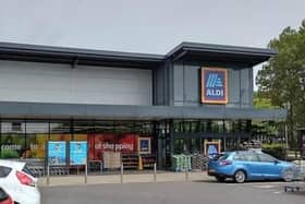 Aldi at Wesham which has undergone a makeover