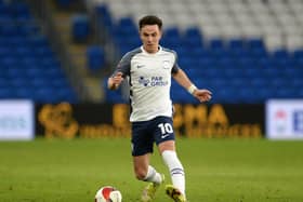 Josh Harrop is his only Preston North End appearance last season