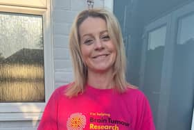 Lindsay Charlson is taking part in Brain Tumour Research’s Jump for Hope in honour of her brother