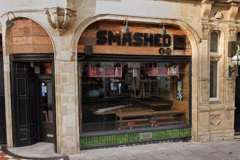 Smashed at Miller Arcade, Lancaster Road, Preston, has a 5 out of 5 hygiene rating