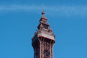 Blue sky behind Blackpool Tower on a hot September day. Photo: Kelvin Lister-Stuttard