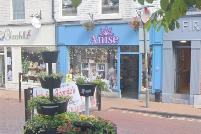 Anise, in Chorley, sells a variety of natural crystals, unique gifts, aromatic fragrances and unusual jewellery from around the world