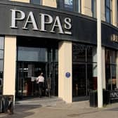 Papas Fish and Chip Restaurant, Blackpool