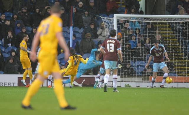 Preston North End's Daniel Johnson scores his team's second goal