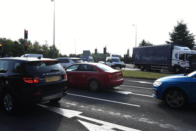 The roundabout junction at Stanifield Lane, Lostock Lane, Watkin Lane and Farington Road is one of those that will be upgraded as an alternative to the full dualling of the A582