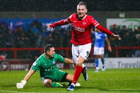 Michael Mellon scored two more goals for Morecambe at the weekend Picture: Jack Taylor/Morecambe FC