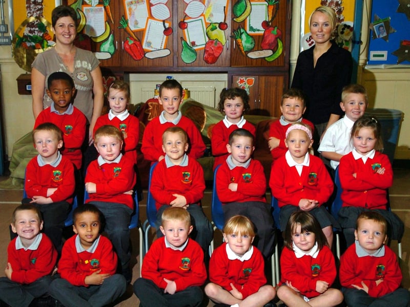 More children at The Roebuck school in Preston - this time RF reception class