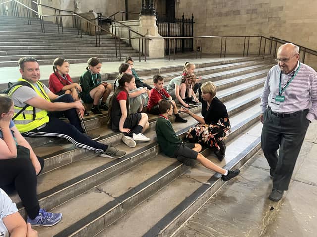 South Ribble MP Katherine Fletcher received a visit in parliament this week from pupils of Cop Lane Church of England Primary School in Penwortham.