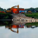 The cross-river connection has been broken for the first time in decades