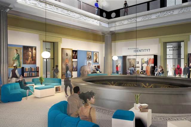 Embracing the future and preserving the past - a vision of the new-look Harris (image:  Ralph Appelbaum Associates)