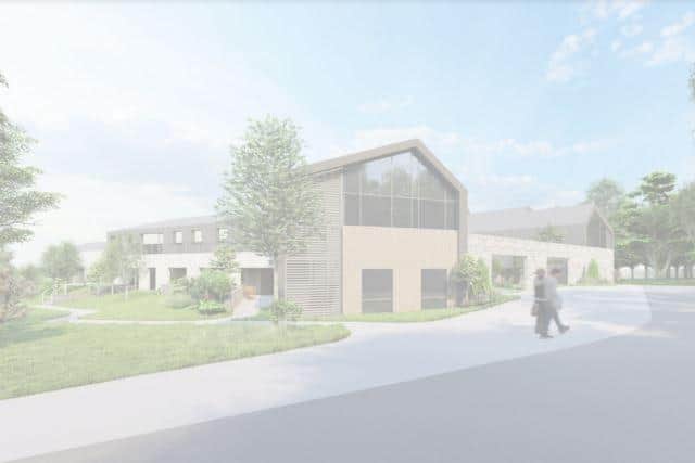 Imagery used in the planning application.