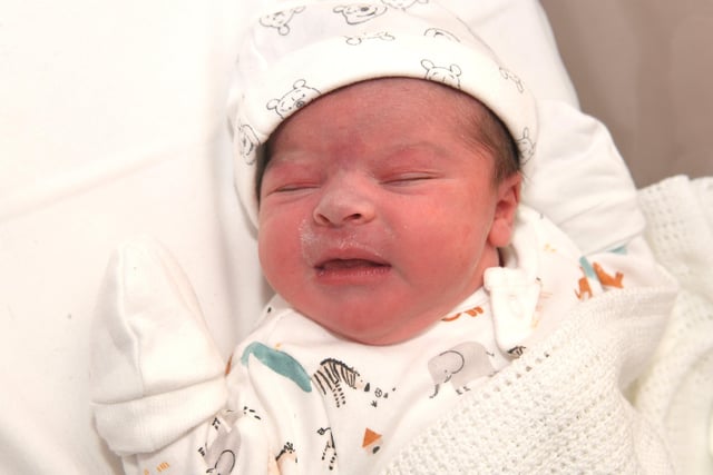 Florence Mary Dickenson, born at Royal Preston Hospital, on January 23, at 05:04 weighing 8lb, to William and Amy Dickinson, of Longridge