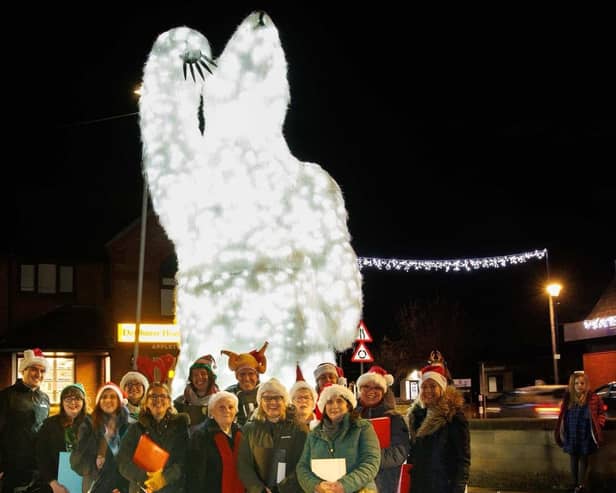 Can you help name the Christmas Polar Bear?
