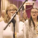 CANW Foster Carers come together at The Grand in Clitheroe to record a song