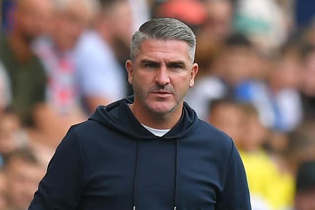 Preston North End manager Ryan Lowe.