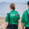 St John Ambulance is urging swimmers to be aware of the dangers of cold-water shock