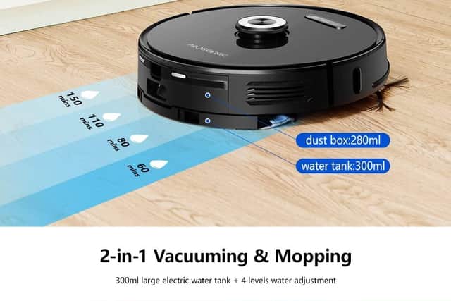 M8 Smart Robot Vacuum Cleaner with Mop