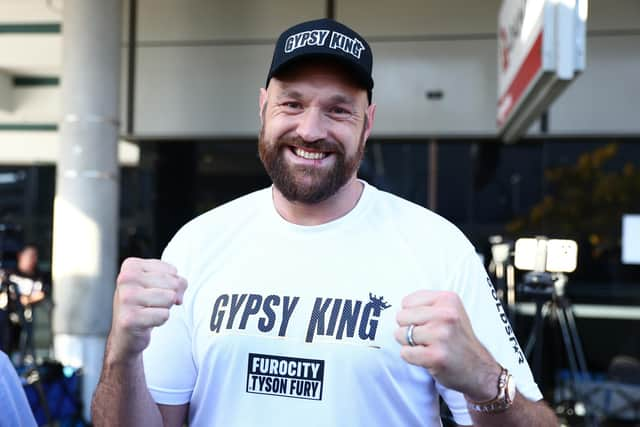 Tyson Fury's nutritionist has shared the boxer's meal plan in the week leading up to his fight with Francis Ngannou. (Photo by Chris Hyde/Getty Images)