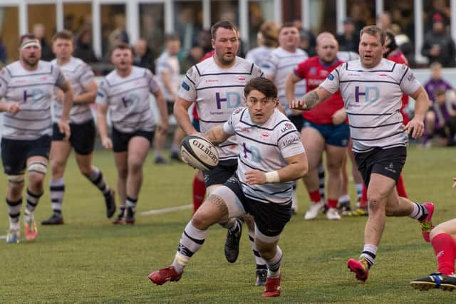 Action from a recent Hoppers' game. On Saturday they were beaten at Hull (photo: Mike Craig)