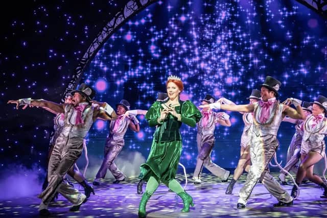 Strictly star Joanne Clifton as Princess Fiona in Shrek The Musical