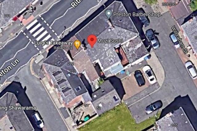 214 Ribbleton Ln, Preston PR1 5LD. No: Sushi available on Just Eat and UberEats. One Google review said: "The fish tasted very fresh and you can tell it is made of good quality."