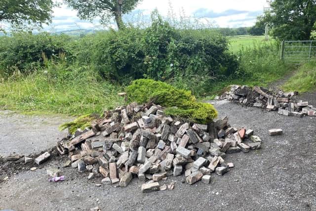 Fly-tipping in Bamber Bridge