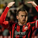 Jack Nolan gave Morecambe the lead for the second time against Hartlepool United Photo: Morecambe FC