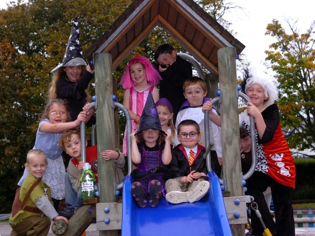 Fulwood and Cadley Primary School children dressed up to celebrate the 2008 book week