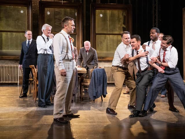 12 Angry Men is on at The Lowry. Picture by Jack Merriman