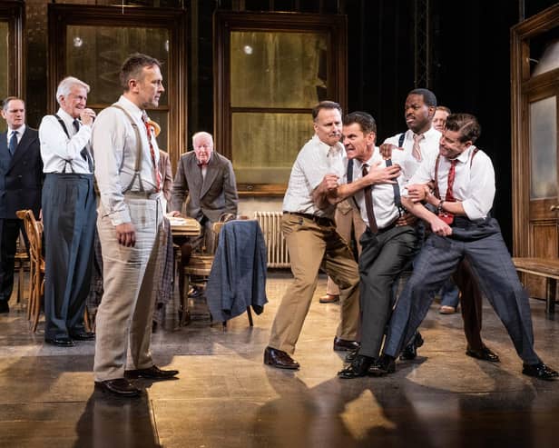 12 Angry Men is on at The Lowry. Picture by Jack Merriman