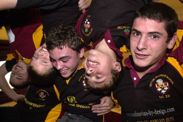 Hutton Grammar School rugby teams won prizes in the Lancashire tournaments