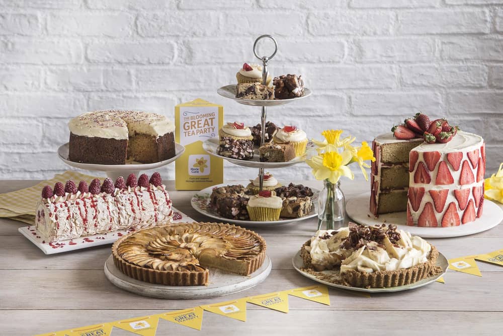 Charity Marie Curie is inviting people to throw a Blooming Great Tea Party in June and July to help raise funds for end-of-life support for terminally ill people, and their families.