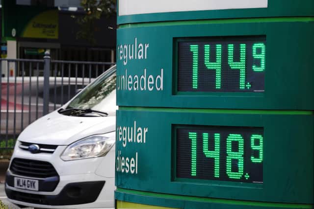 Price comparison: Motorists thought these prices were high last October when petrol prices beat the previous record high set in April 2012