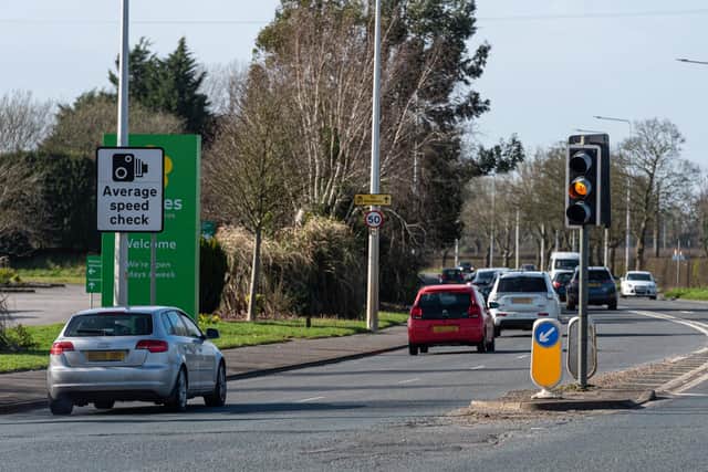It is not just speed that will be captured by cameras on the A583 - but the jumping of traffic lights