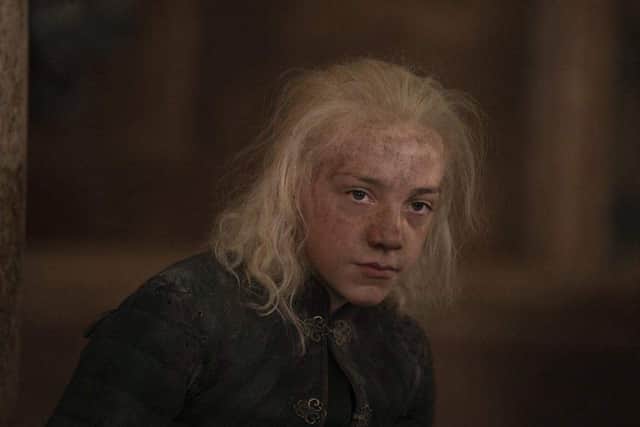 Leo Ashton, 14, and from Chorley, stars as young Aemond Targaryan in HBO's House of the Dragon