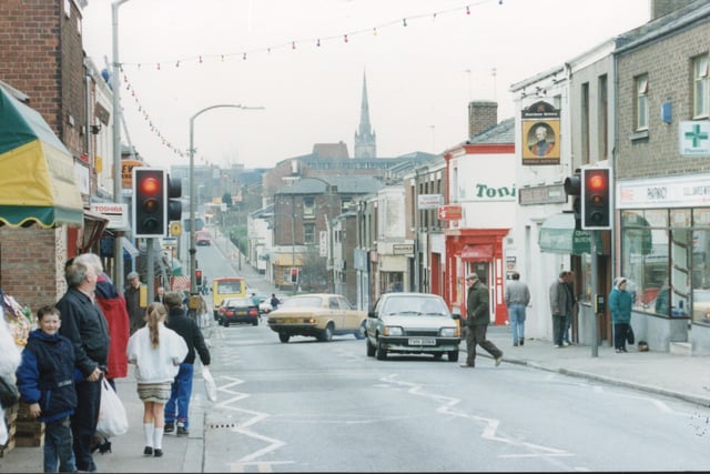 When this image was taken of Plungington Road in 1991, highway chiefs at Preston council were considering whether to pedestrianise the popular shopping area