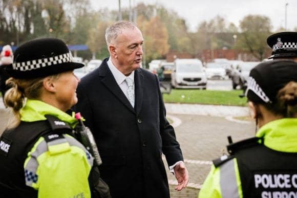Lancashire Police and Crime Commissioner Clive Grunshaw.