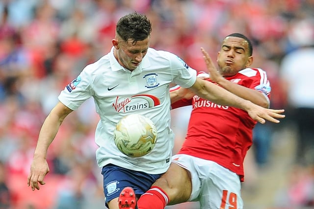 The Irishman, now PNE's club captain, joined the action at Wembley as a 37th minute sub in place of the injured Paul Gallagher. He'd been out of the first-team picture from January to May but returned to the squad for the second-leg of the play-off semi-finals.