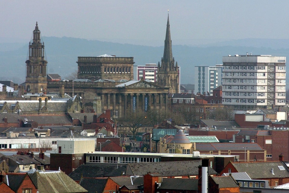 Take to the skies and see Preston in a different light with these aerial pictures from the 90s and 00s