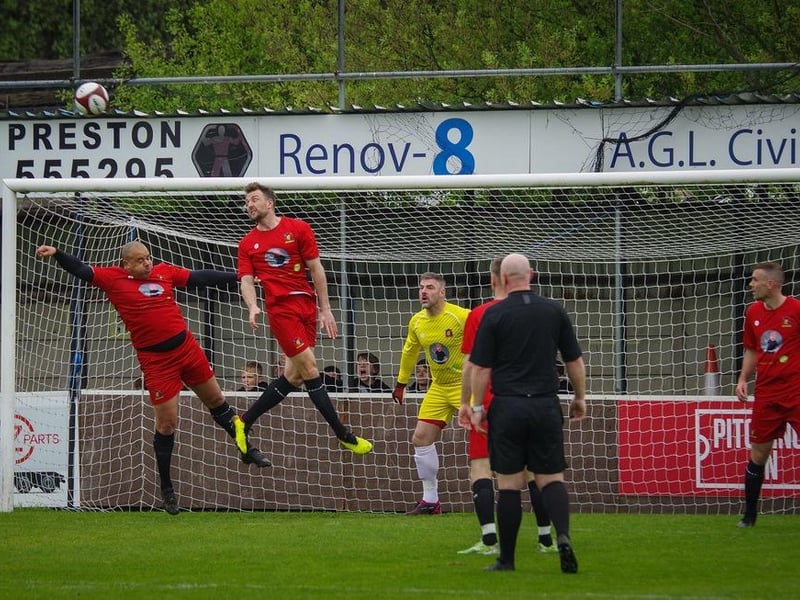 Dale Stephens heads the ball away in the box