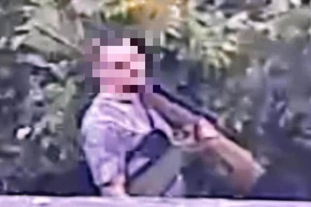 A man has been spotted walking around Longton armed with a shotgun this morning (Monday, June 26)
