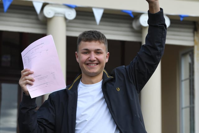 A Level results day at Newman College, Preston
Harry Thomas