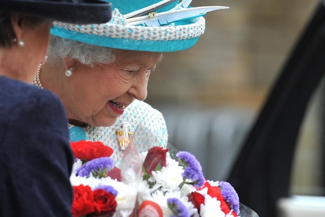 This was in 2015 when Queen Elizabeth visited Lancaster
