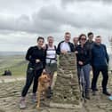 Some of the DJH team in training for the Three Peaks