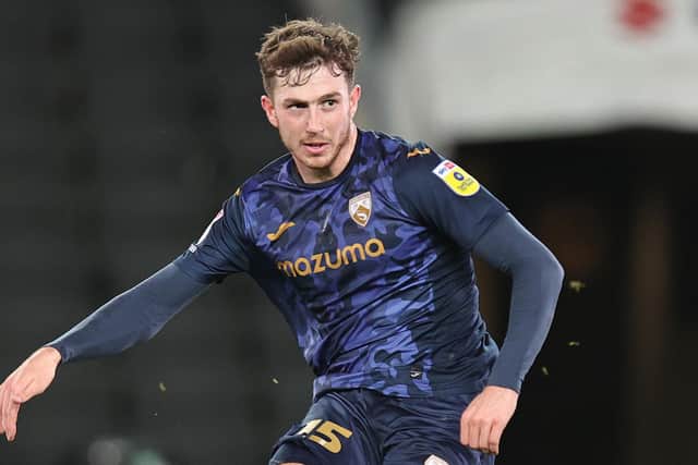 Jensen Weir was on target for Morecambe (photo by Pete Norton/Getty Images)