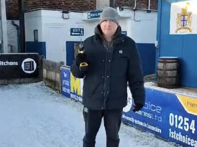 Danny Stuttard Clitheroe FC
