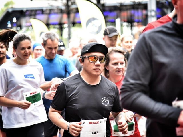 Participants on the day