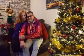 Scott and Stacey Leadbetter at home in Penwortham