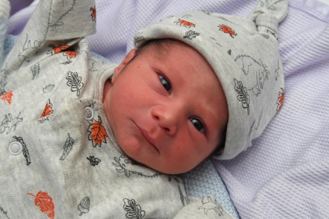Baby Weyer, born at Royal Preston Hospital, on November 15, at 00:18, weighing 6lb 1, to Mark Weyer and Kayla Gill, of Preston