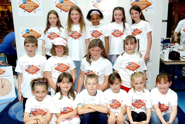 Lancashire Evening Post and Fishergate Centre Search for a Summer Star contestants